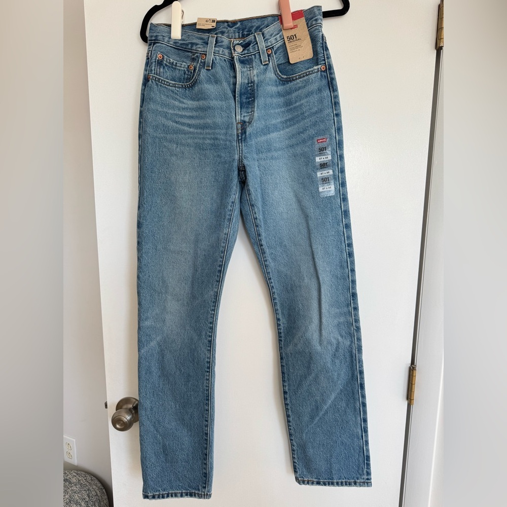 Levi's 501 Original Blue Jeans - Tags Attached